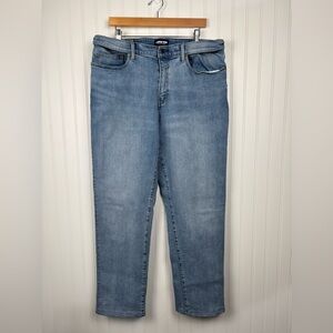 Land’s End Square Rigger Men’s Size 38 Traditional Fit Denim Blue Jeans